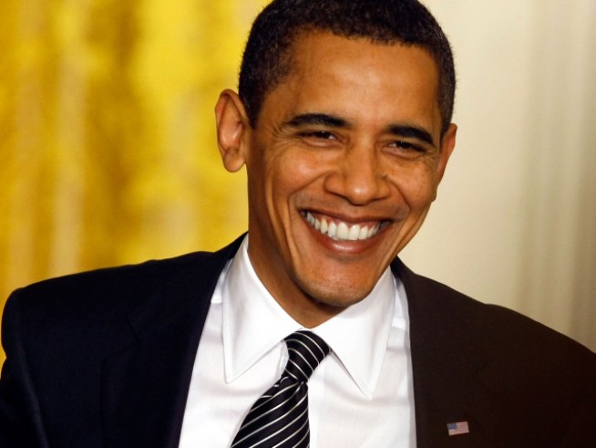 Obama's Cheeky (and Creepy) Photo Op