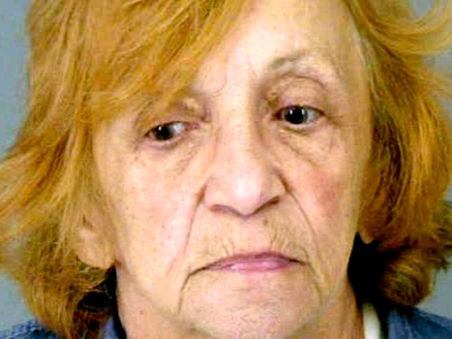 Marie Hall was arrested and booked on  suspicion of five counts of burglary, according to jail records.