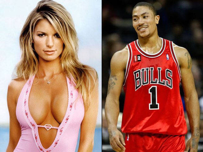Derrick Rose on Marisa Miller: Huh Huh Huh