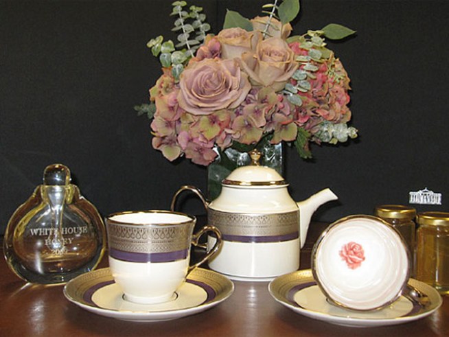First Lady Shares Her Tea and Honey