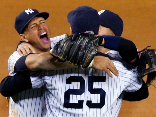 Yankees Clinch American League Pennant 