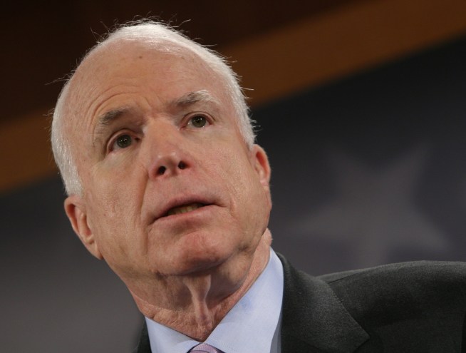 McCain Warns Obama Against "Historic" Error in Afghanistan