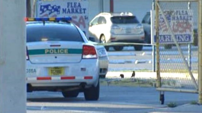 A police-involved shooting at a Miami-Dade County flea market has left one suspect dead and another wounded. NBC 6's Gilma Avalos spoke to Miami-Dade police Lt. Rosanna Cordero-Stutz.