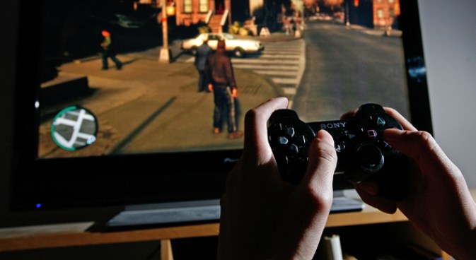 Car Thief Captured Playing Grand Theft Auto