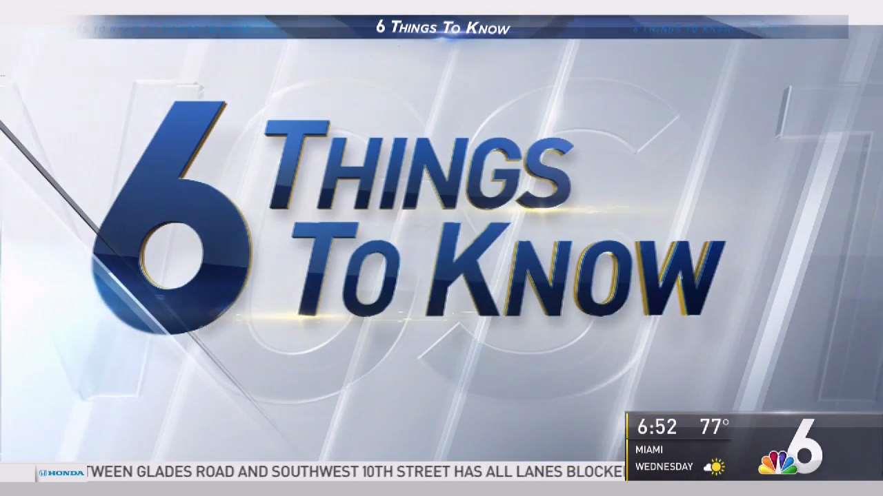 6 Things To Know - Developments in Venezuela, National Night Out, And More