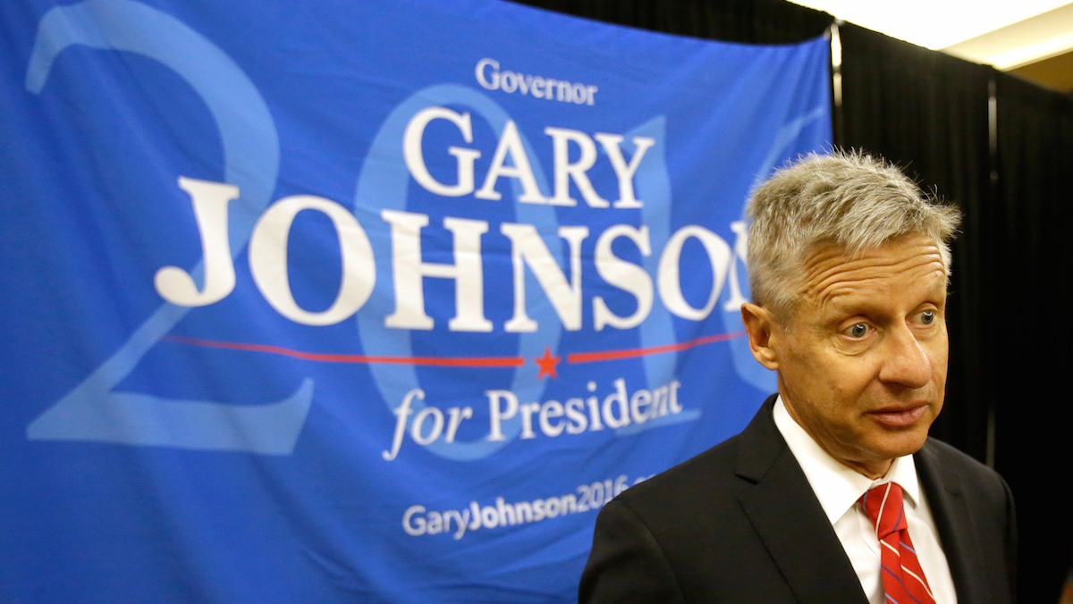Libertarian Gary Johnson Making South Florida Stop