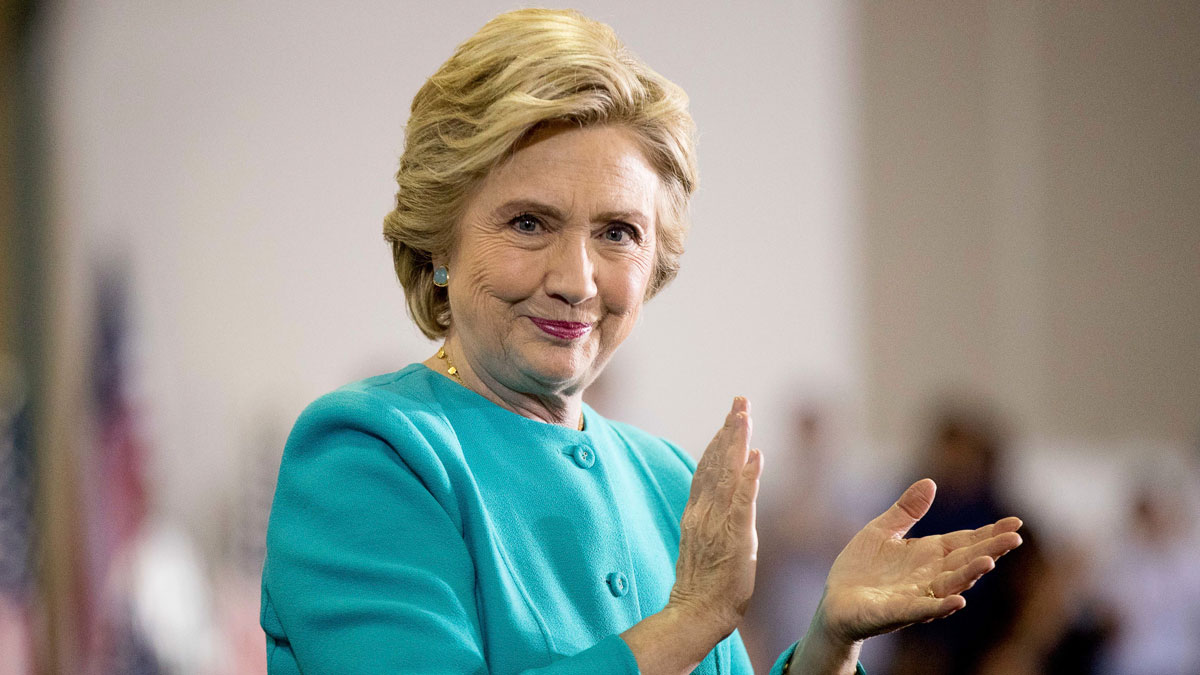 Hillary Clinton Makes Campaign Stop in South Florida