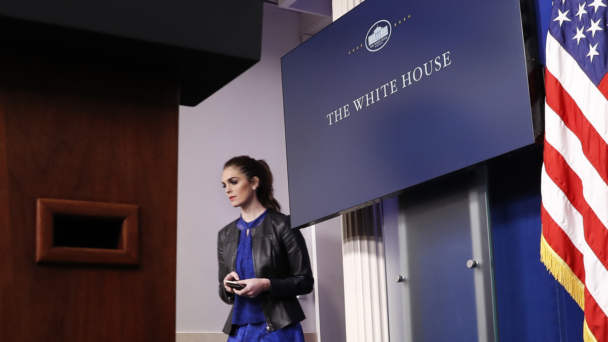Hope Hicks Tapped as Interim WH Communications Director