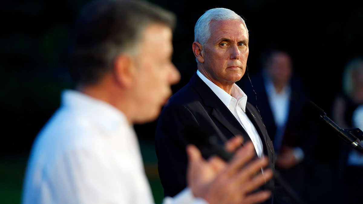 VP Pence in Miami Weds., Speaking With Venezuelan Exiles