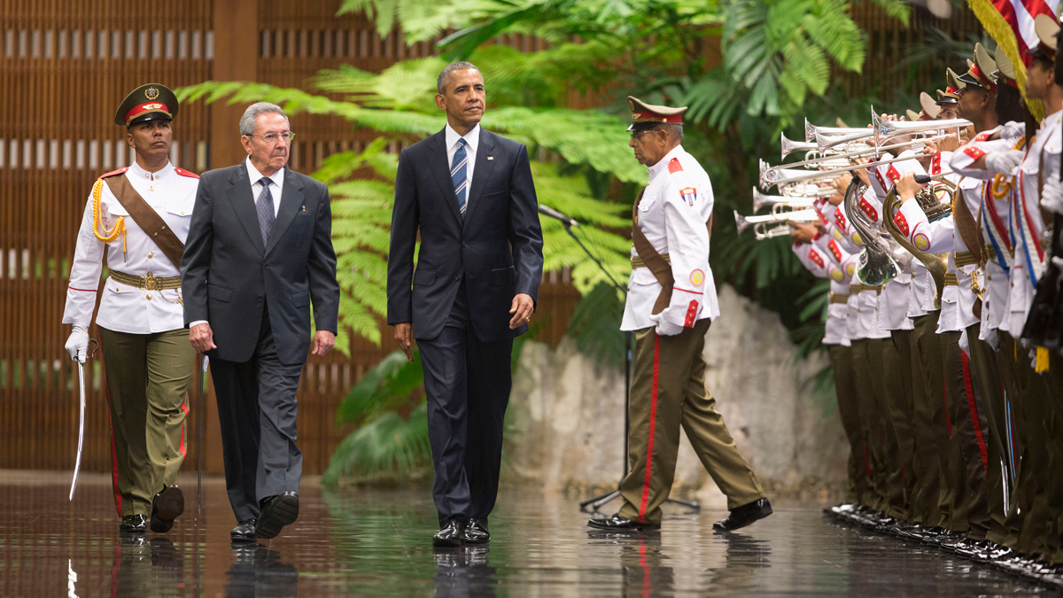 Obama's Historic Trip to Cuba in Photos