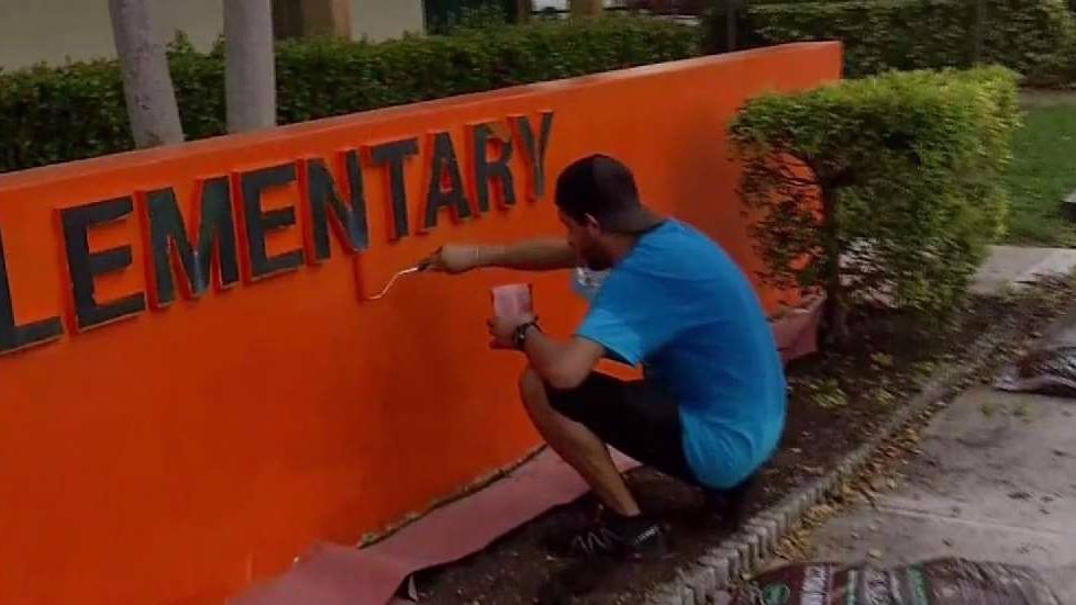 Broward School Gets Makeover Following Irma