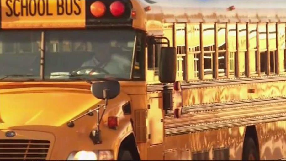 Bus Drivers Perform Dry Run Test Ahead of School Year