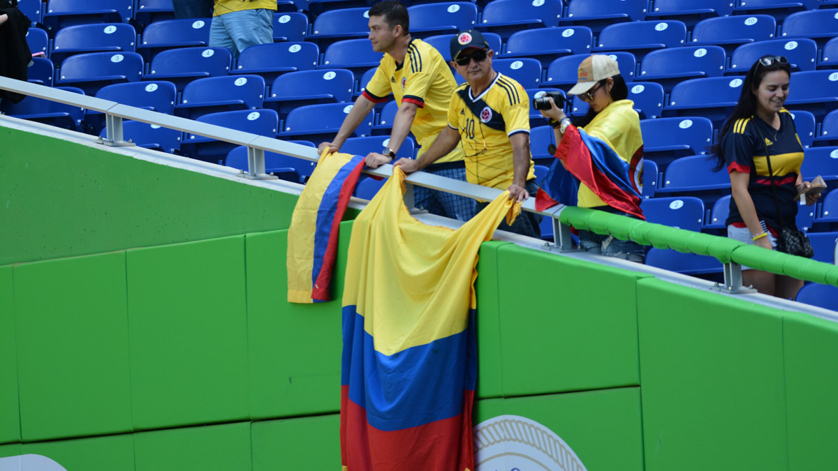 Colombia Vs. Haiti in Miami