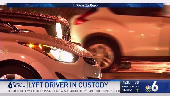 6 Things to Know- Lyft Driver Arrested, NBC 6 Cafe