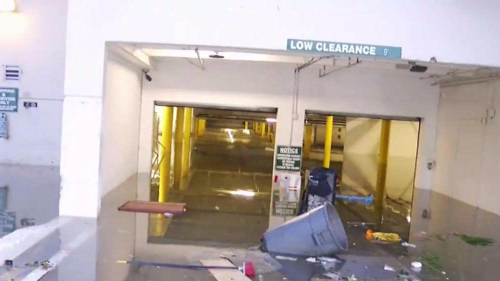 Brickell Cleaning up Mess Left From Irma