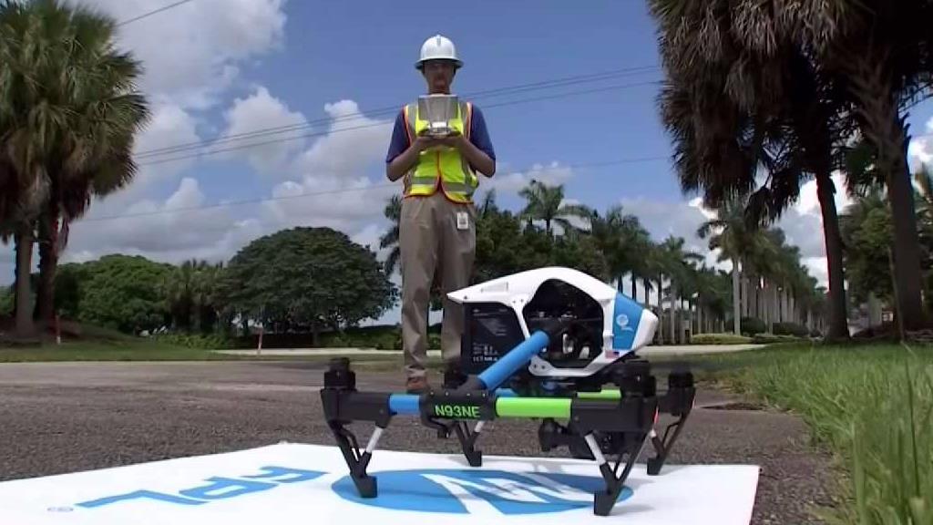 FPL Using Drones to Help Residents Get Power After Storms