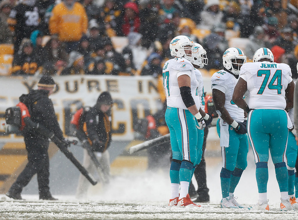 Dolphins Preparing For Cold Weather Ahead of Sunday's Game