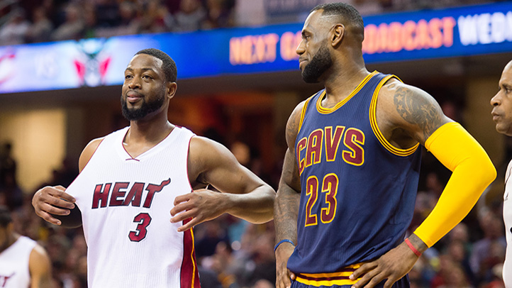 LeBron James Says It Would Be 'Great' to Take on Heat