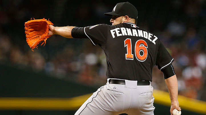 Marlins' Fernandez Strikes Out Dozen in Win