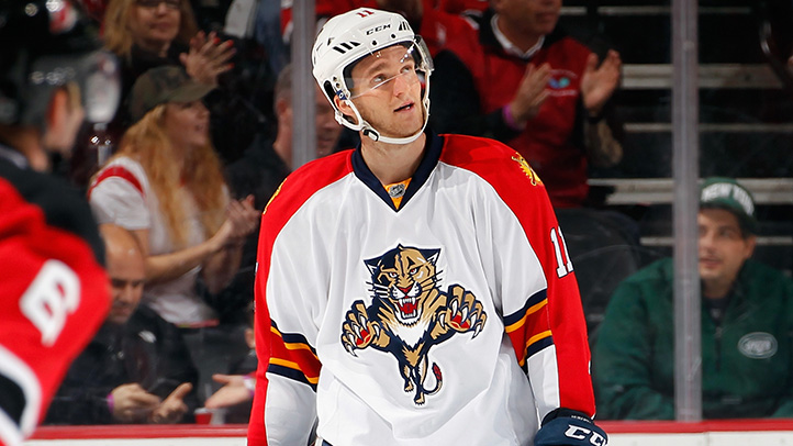 Panthers' Huberdeau to Miss Several Months