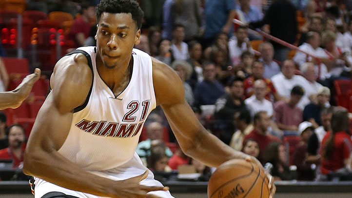 Whiteside's Big Game Lifts Heat Over Blazers