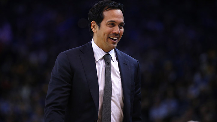 Heat's Spoelstra Named Finalist for Coach of the Year