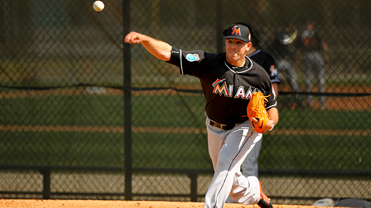 Marlins' Fernandez Strikes Out Five in Intrasquad Game