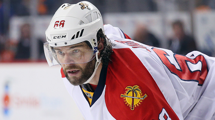 Panthers' Jagr Named as Finalist for Masterton Trophy