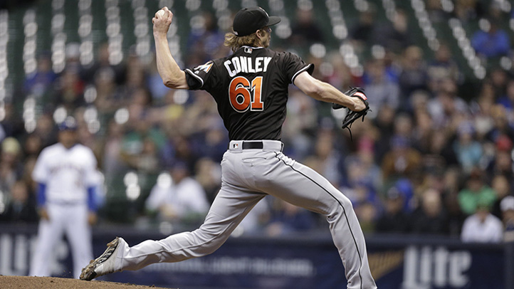 Marlins Nearly No-Hit Brewers in Sixth Straight Win