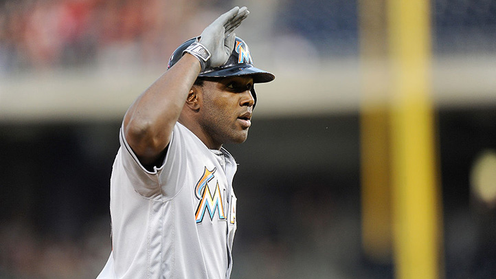 Marlins' Ozuna Named Heart and Hustle Winner