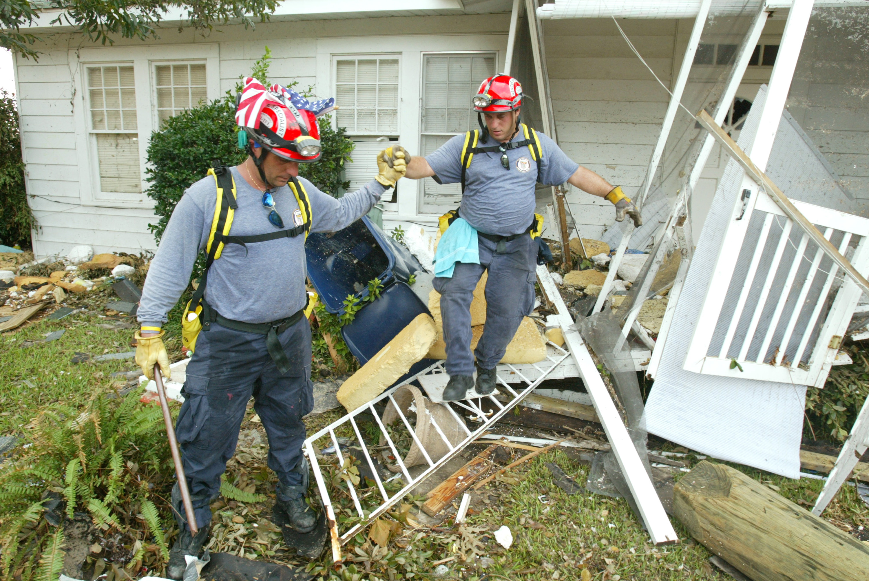 As Hurricane Harvey Rages On, Memories Of Katrina Hit Home