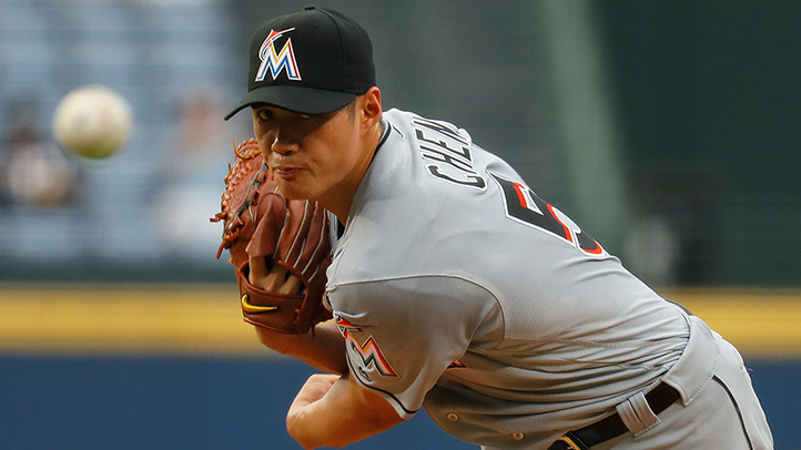 Marlins Drop Third Straight in Rainy Atlanta