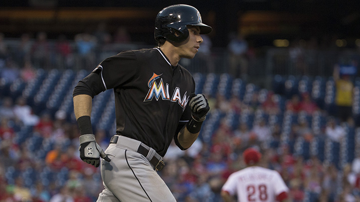 Marlins Avoid Sweep With Late Rally