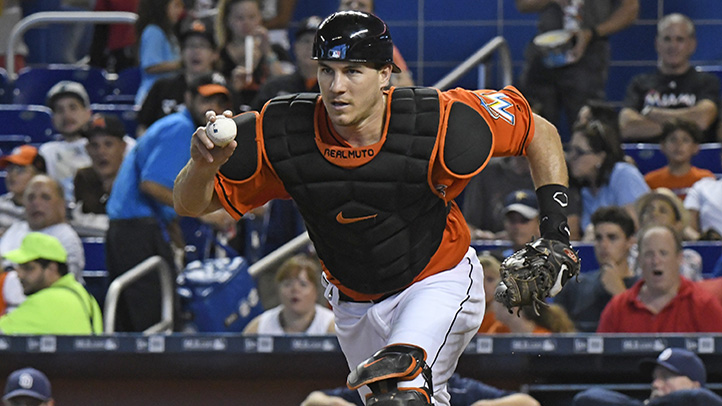 Marlins' Realmuto Named Player of the Week