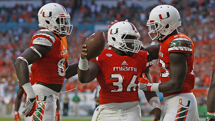 Hurricanes Dominate Rattlers to Begin Richt Era