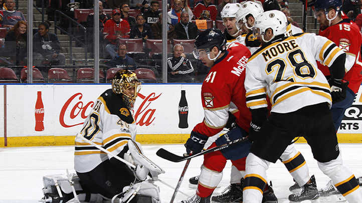 Bruins Blow Out Panthers in Sunrise