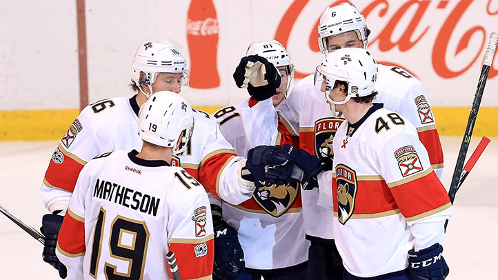 Panthers Win Third Straight in Anaheim