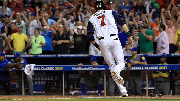 Marlins' Yelich Scores Game-Winner for Team USA