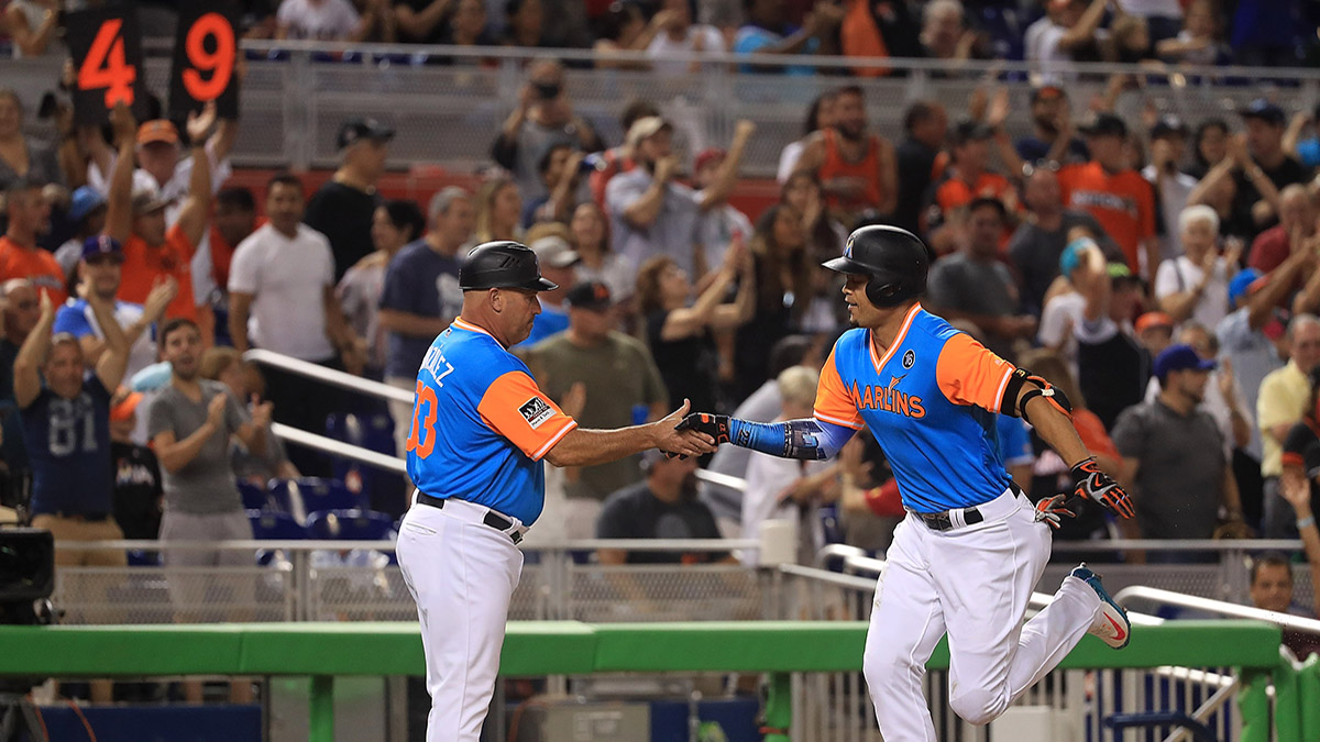 Marlins' Stanton Eyeing Multiple MLB Records