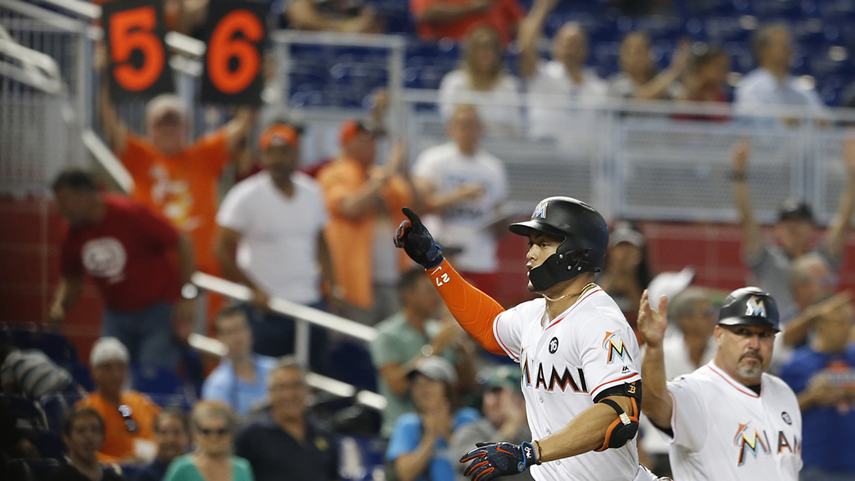 Marlins' Stanton Remains on Pace for 60 Home Runs