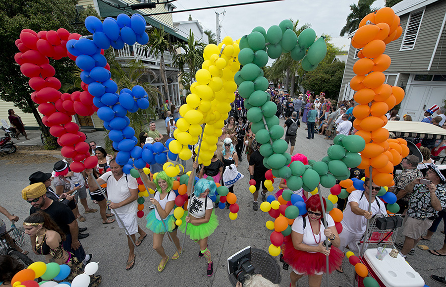 Key West Fantasy Fest Spoofs Presidential Election