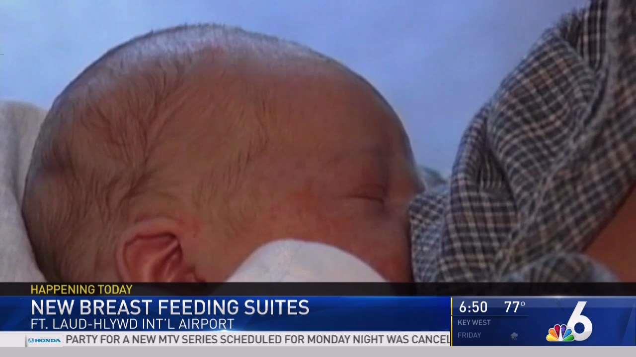 Lactation Stations Open At Fort Lauderdale-Hollywood Airport
