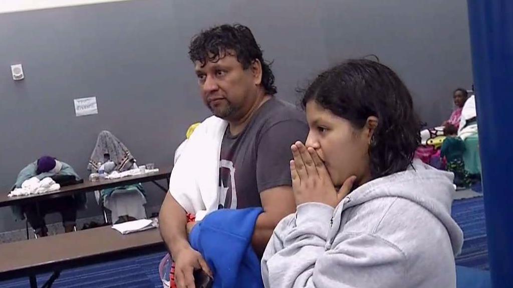 NBC 6 in Houston as Residents Take Shelter From Harvey