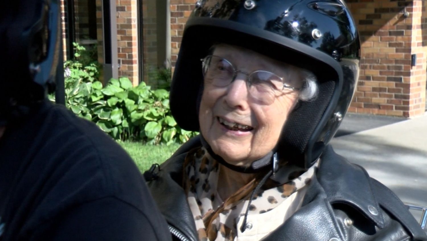 103-Year-Old Woman Fulfills Dream, Rides Motorcycle