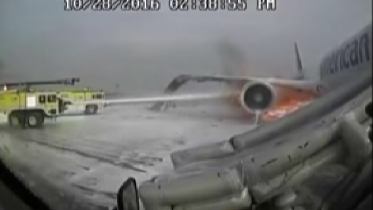 NTSB Details Chaos on Burning Jet in Chicago Last Fall