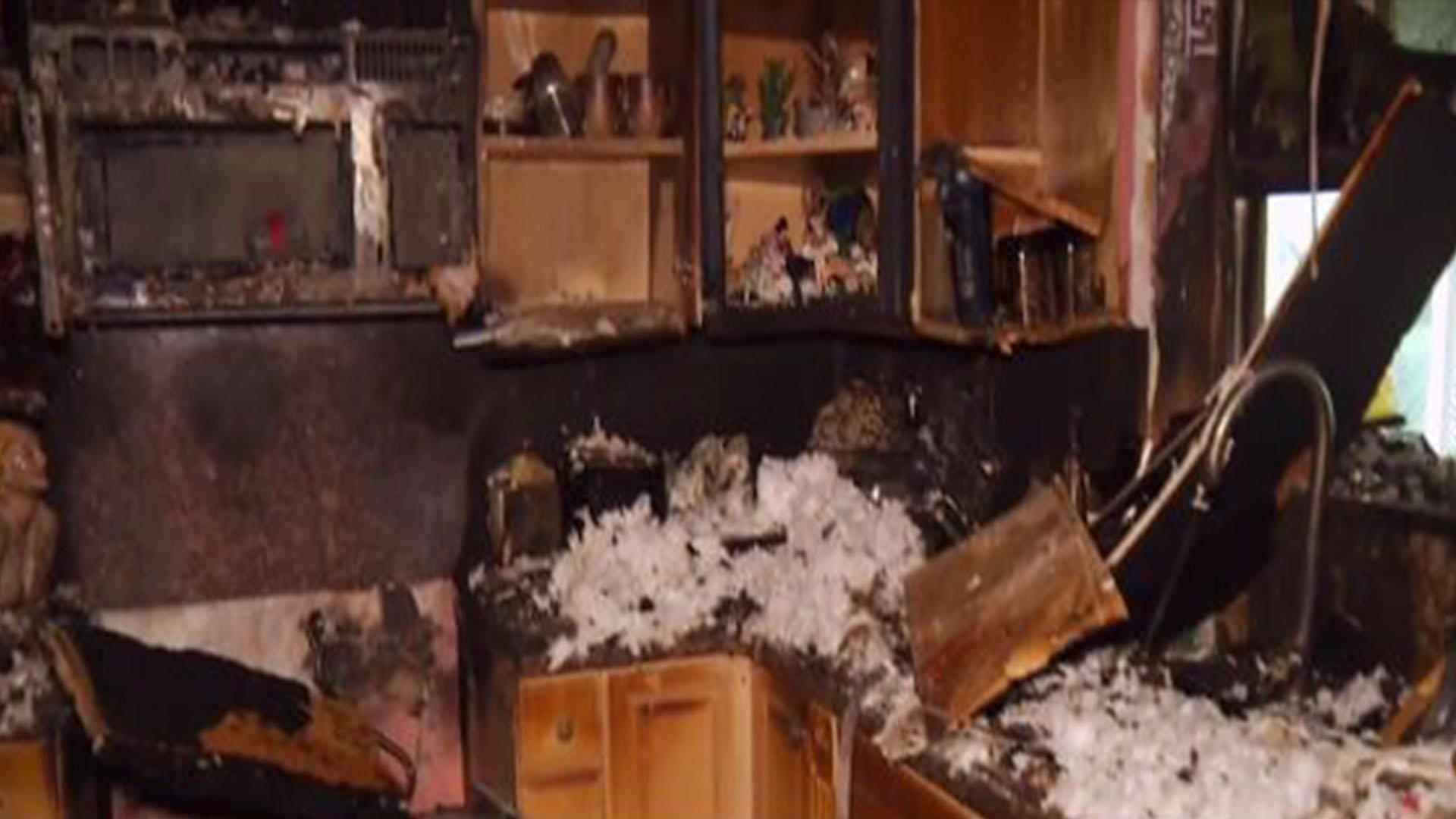 SW Miami-Dade House Engulfed in Flames During Hurricane