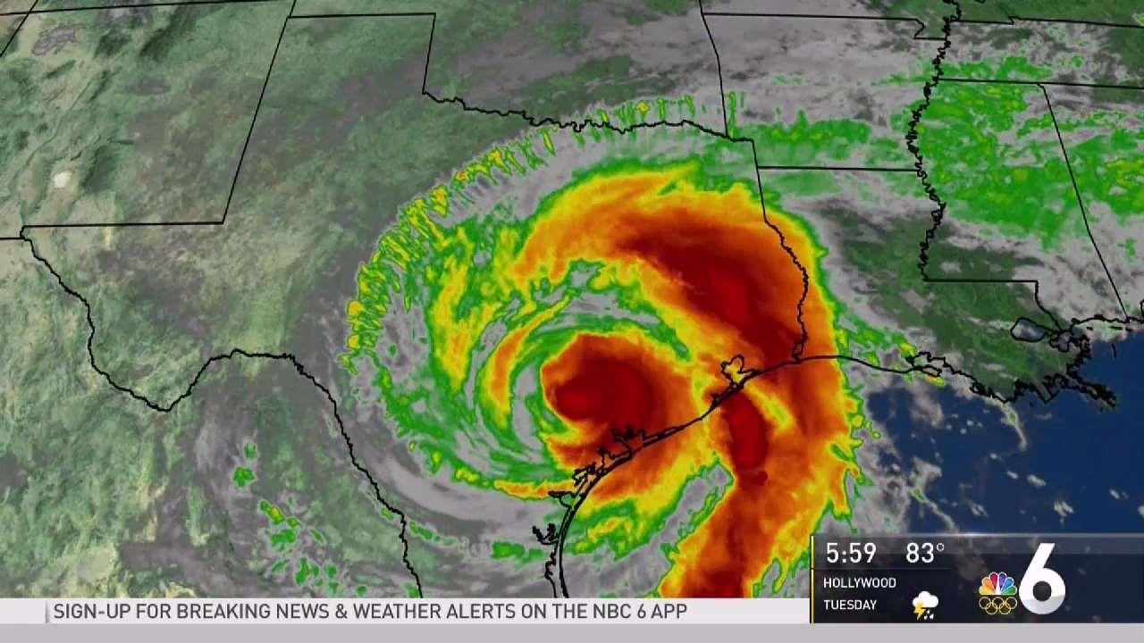Tropical Storm Harvey Brings Torrential Rain