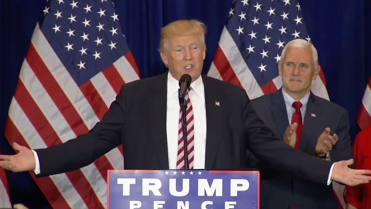 Donald Trump Speaking in Doral