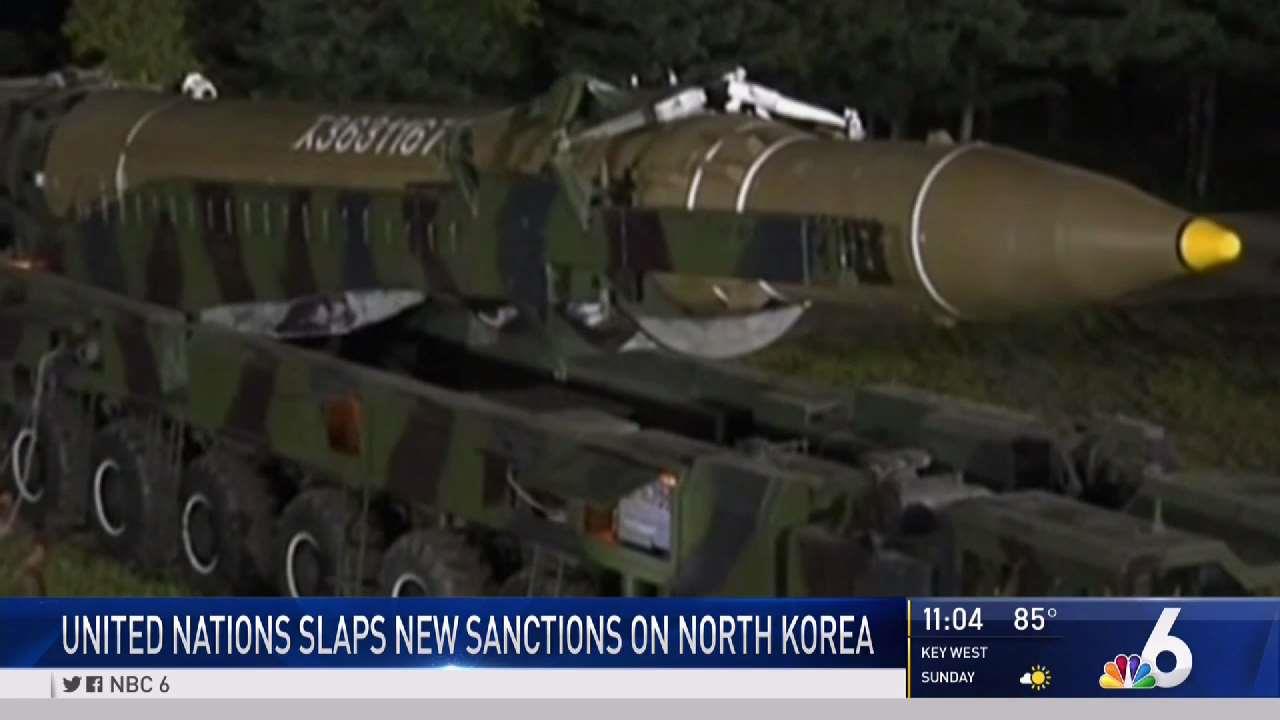U.N. Places New Sanctions on North Korea