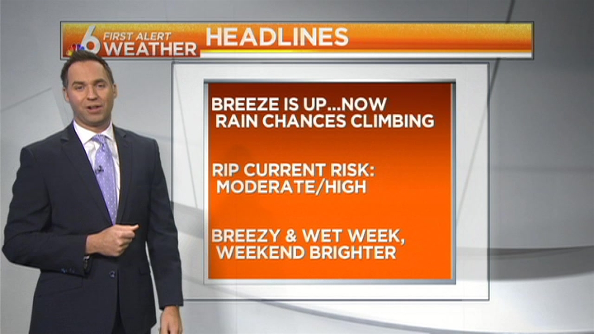 First Alert Forecast Midday Tuesday Sept. 15